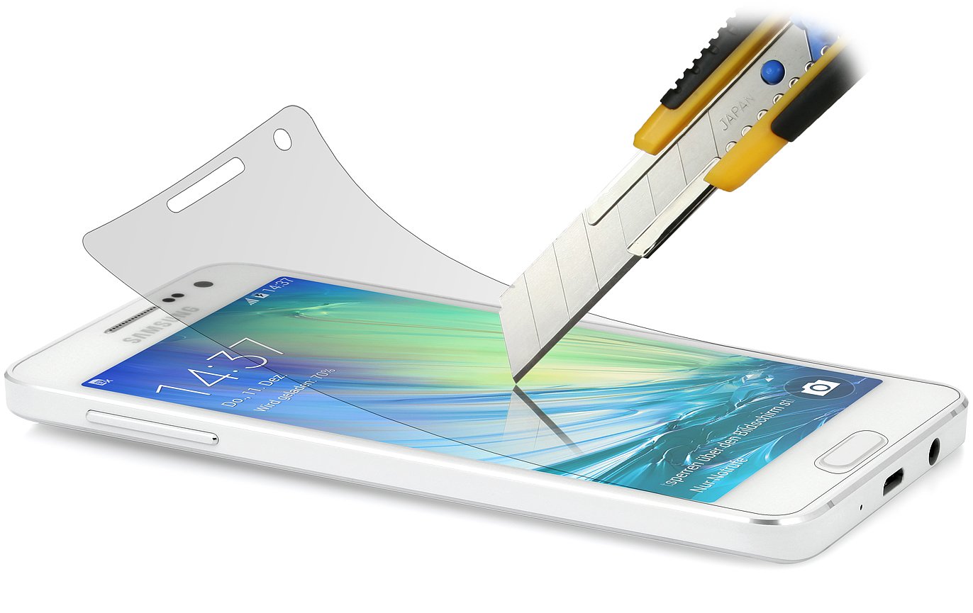StilGut 2 x Tempered Glass Screen Protector for Samsung Galaxy A7