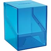 Gamegenic Bastion 100+ XL Deck Box - Compact, Secure, and Perfectly Organized for Your Trading Cards! Safely Protects 100+ Double-Sleeved Cards, Blue Color, Made