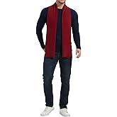 Mens Winter Scarf Soft Warm Long Cashmere Scarf Long Stylish Solid Color Scarves for Men
