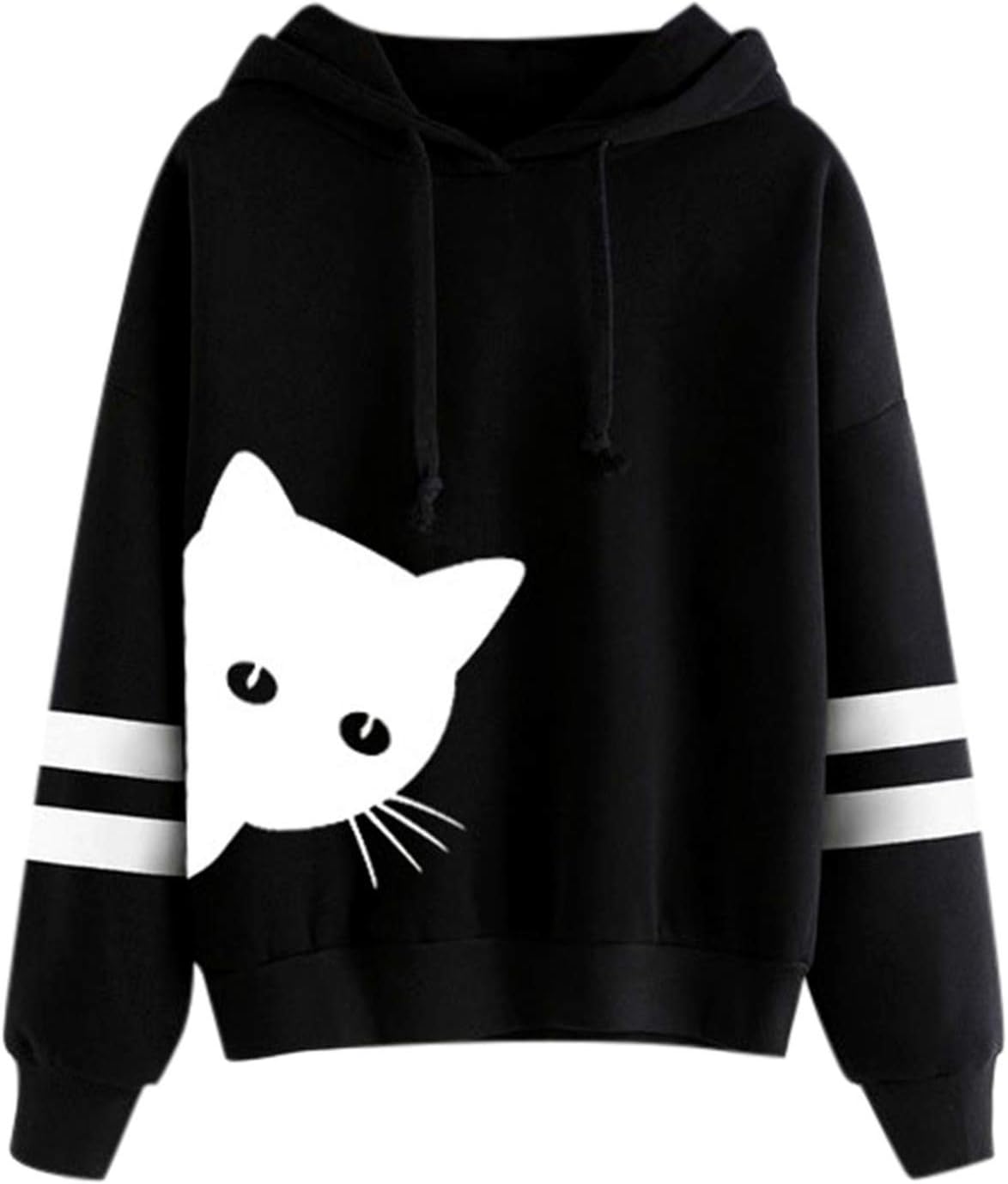 Sudaderas casuales de manga larga de otoño para niñas adolescentes con