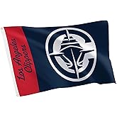 Desert Cactus LA Clippers Flag Los Angeles NBA National Basketball Association 100% Polyester Indoor Outdoor 3x5 feet Team Flags (Flag Team Name 2)