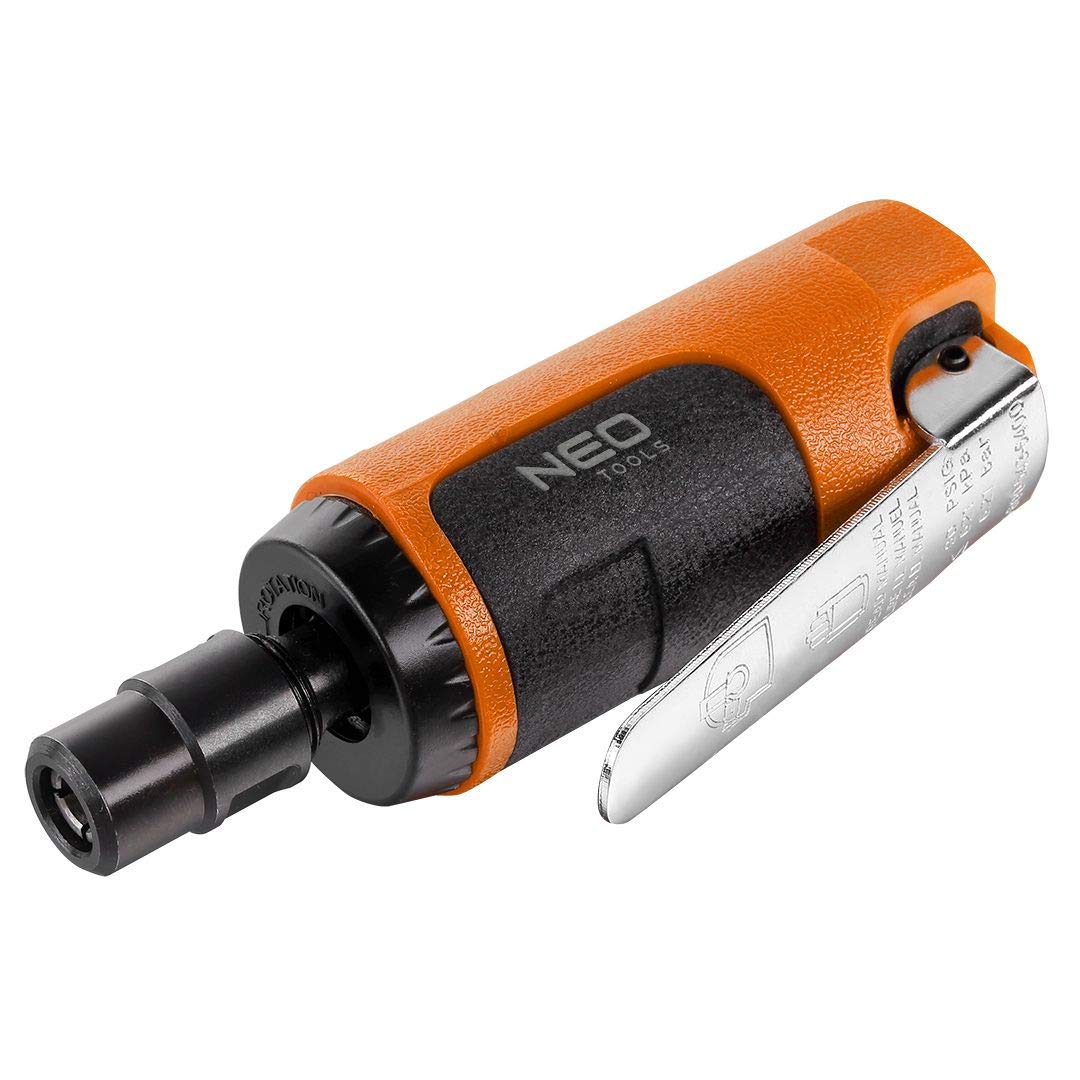 Neo Pneumatic Air Powered Straight Palm Die Grinder 1/4",1/8" (6mm/3mm) 25000rpm