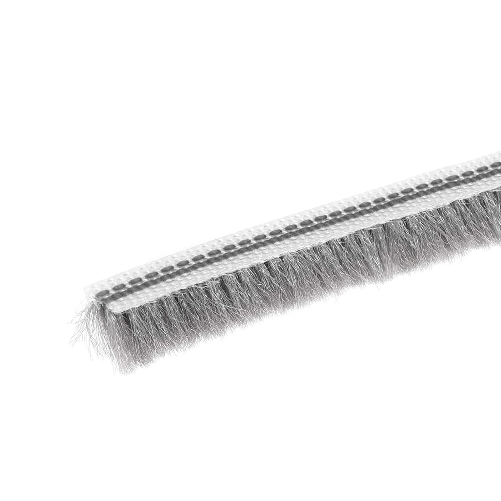 TA-VIGOR Silver Felt Weather Stripping 5x8mm/WxH, 10m/32.8Ft