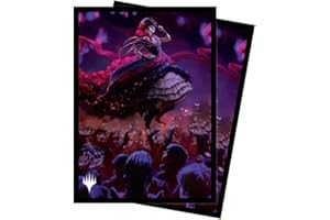 Ultra PRO - Magic: The Gathering Outlaws of Thunder Junction 100ct ChromaFuion Standard Size Card Sleeves Ft. Olivia, Protect & Store Your Gaming Cards, MTG Cards, Matte Finish Card Sleeves