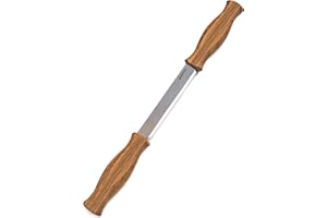 BeaverCraft Draw Knife DK1-4,3" Straight Shave Wood Carving Tools Woodworking Hand Tool Wood Carving Draw Knife (DK1)
