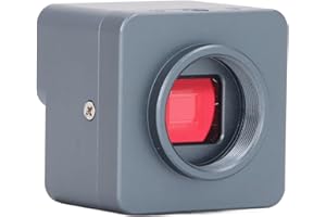 AKLOSIPY USB 4K Microscope Camera with 8MP Digital Eyepiece, 0.5X Zoom Lens, and 30mm/30.5mm Adapters for Seamless Research