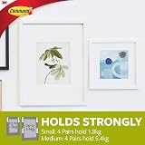 Command Picture Hanging Strips Value Pack 8 Large 6 Medium 4 Small Damage Free view 5