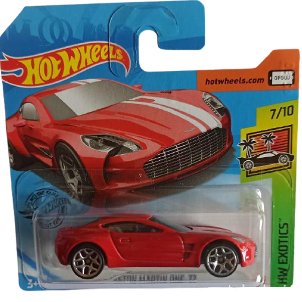 Hot Wheels Aston Martin One-77 HW Exotics 7/10 (229/250) 2020 Short card