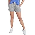 Hanes Women's Essentials Drawstring Adjustable Cotton Shorts