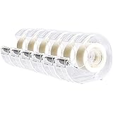 Amazon Basics Tape and Refillable Dispenser, Engineered for Repairing, 3/4" x 18.05 yds, 6-Pack