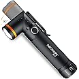 NICRON Flashlight, N72 800 Lumens Tactical Flashlight, 90 Degree Flashlight IPX4 Waterproof Led Flashlight 4 Modes- Best High Lumens are for Camping, Outdoor,Maintain (18650/AAA Not Included)