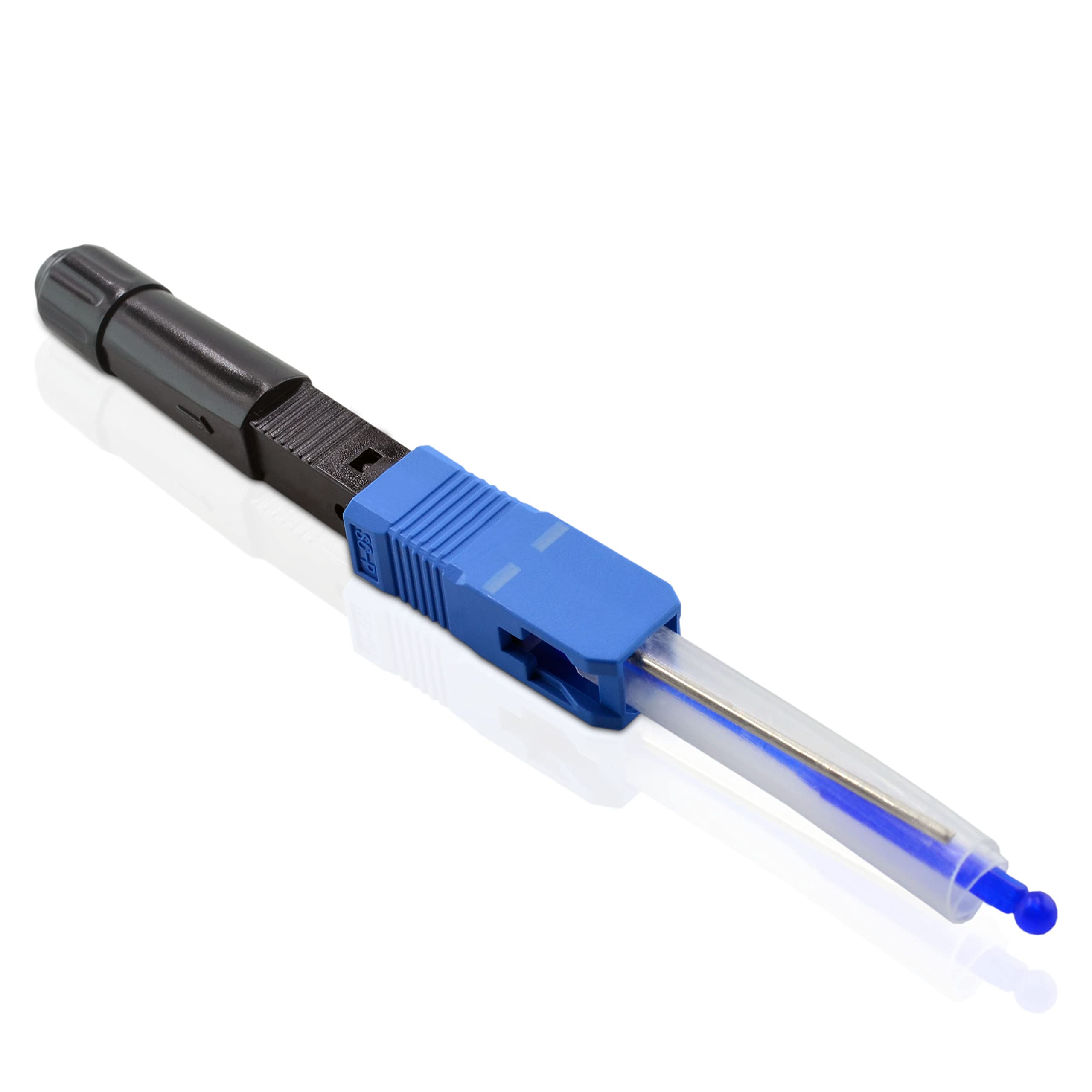 SKYSHL 50PCS SC/UPC Splice-on Connector Only for SS414F Optical Fiber Fusion Splicer SOC Holder(SOC-SU50)