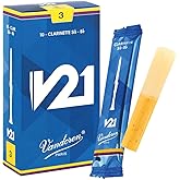 Vandoren CR803 Bb Clarinet V21 Reeds Strength 3; Box of 10