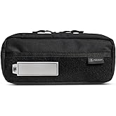 Pelican Aegis EDC Molle Pouch (8" x 4") - for Aegis Backpack and Duffel (Black)