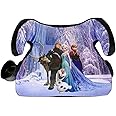 KidsEmbrace Disney Frozen Backless Booster Car Seat with Seatbelt Positioning Clip, Elsa, Anna, Olaf and Kristoff