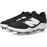 New Balance Men's Fresh Foam X 3000 V7 Baseball Shoe, Black Synthetic/White, 8 M