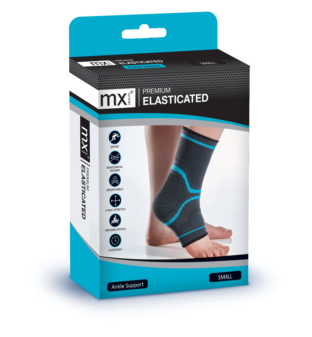 MX Ankle Support - Premium Elasticated (Extra Large)