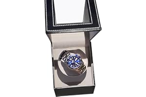 Artilife Watch Shaker,Automatic Watch Box,Watch Winders for Automatic Watches,Single Watch Winder with Quite Motor,Black Leat