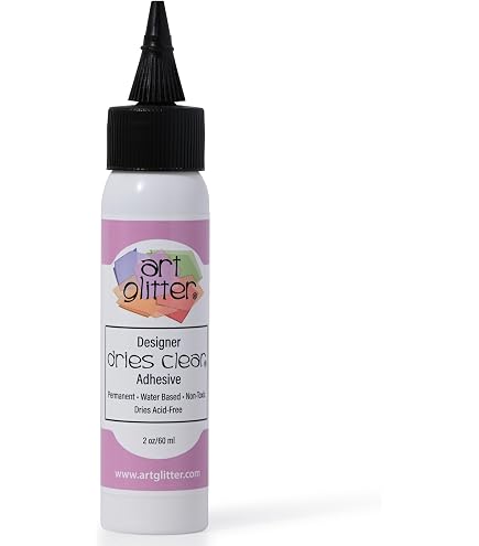 Amazon.com: CrystaLac Glitter Glue Adhesive (4oz) : Arts, Crafts & Sewing