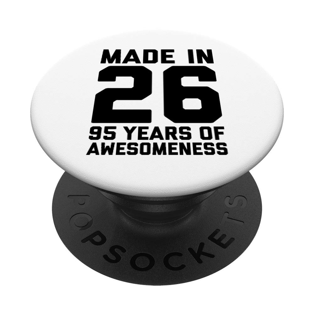 95th Birthday Gift for him Man Age 95 Year Old Grandpa 1926 PopSockets PopGrip: Swappable Grip for Phones & Tablets