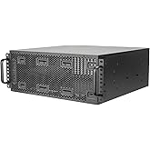 Silverstone Technology RM4A 4U rackmount Server Chassis with Enhanced 360mm radiators Compatibility, SST-RM4A