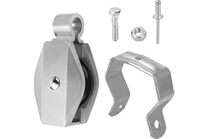 CHANGTA 31-12 Extension Ladder Pulley Kit Replacement for Werner Pulley Assembly, Compatible with Werner Brand All Aluminum & Fiberglass Extension Ladders