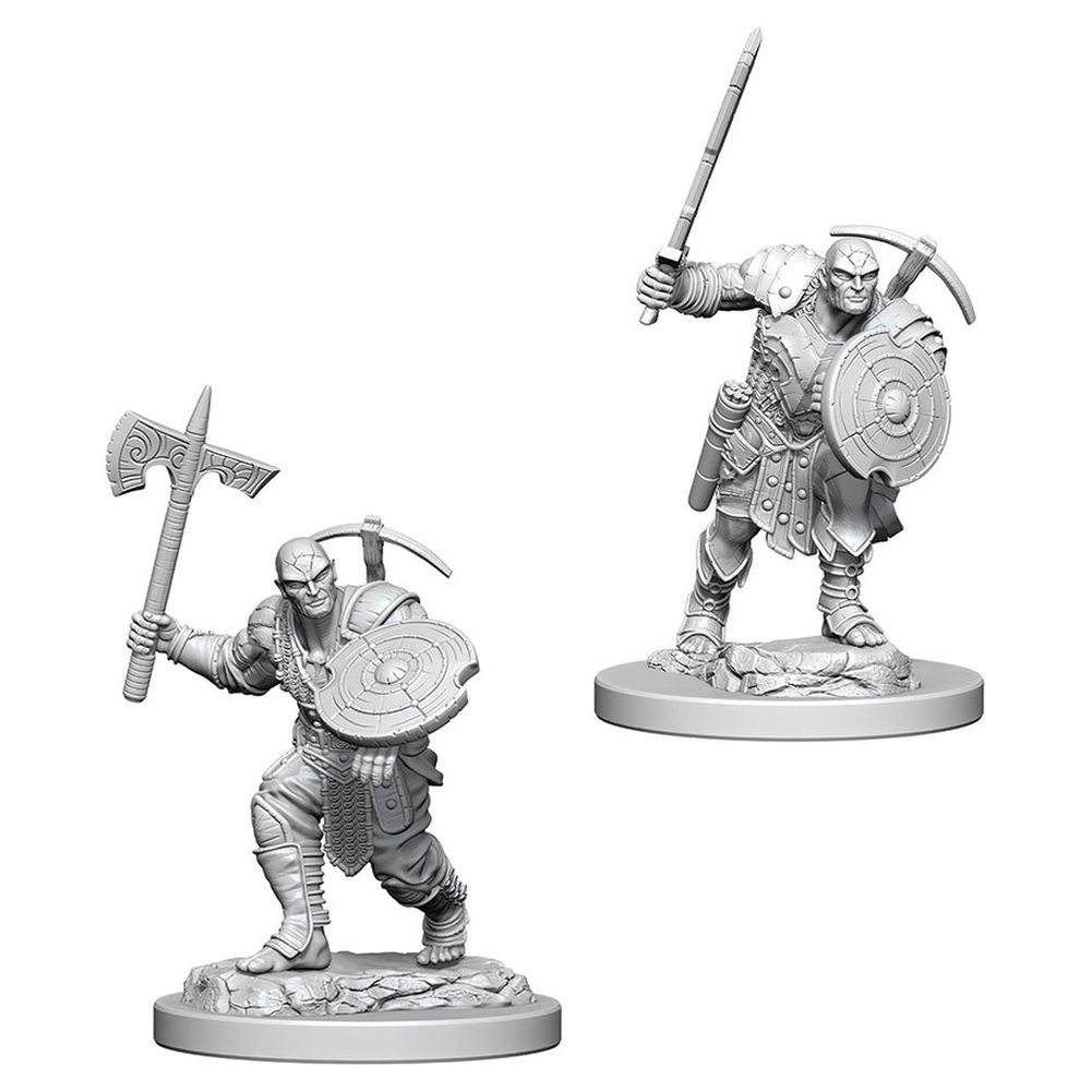 D&D Nolzurs Marvelous Unpainted Miniatures: Wave 4: Earth Genasi Male Fighter