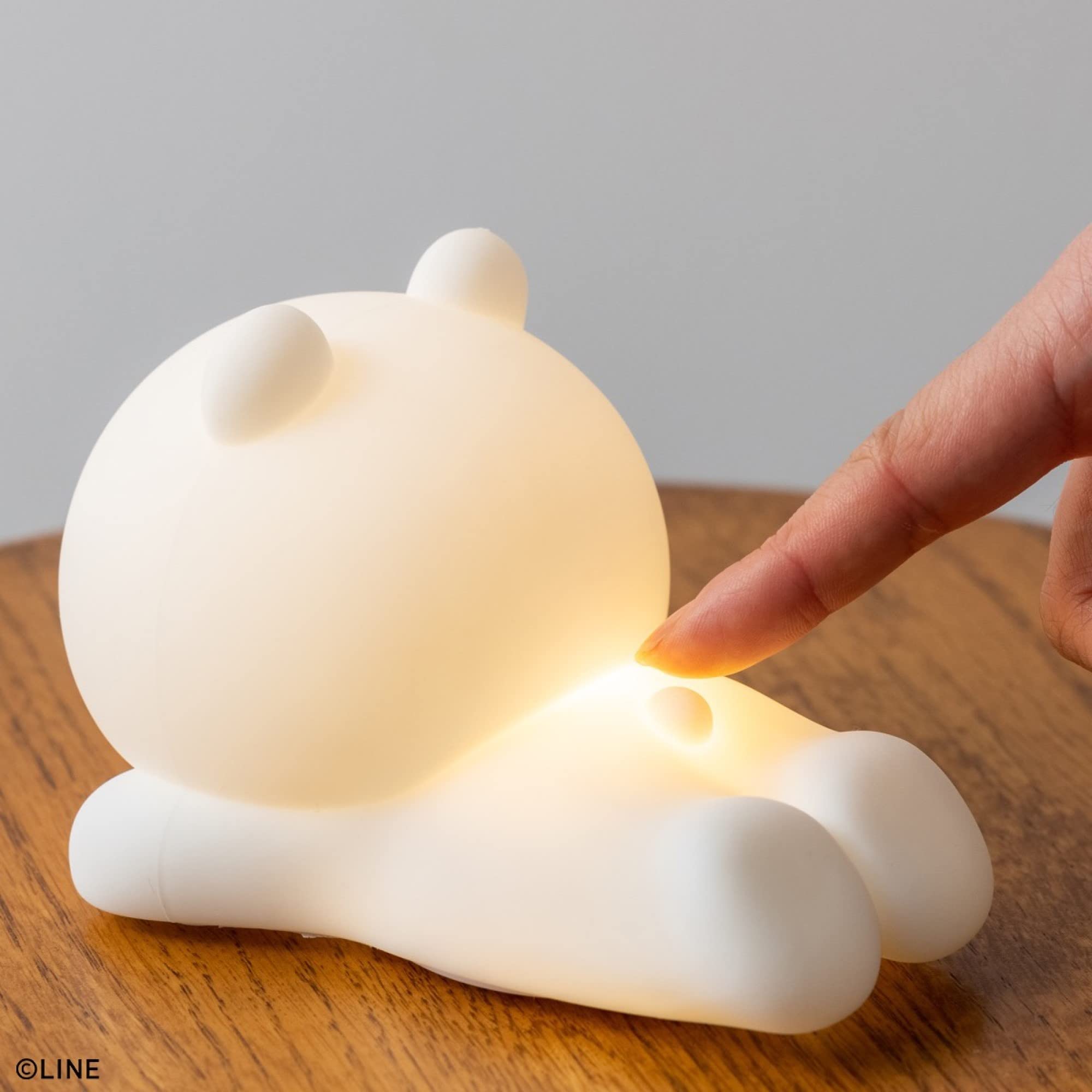 【LINE FRIENDS ムック本 付録】ラインフレンズ お部屋ライト ブラウンver.