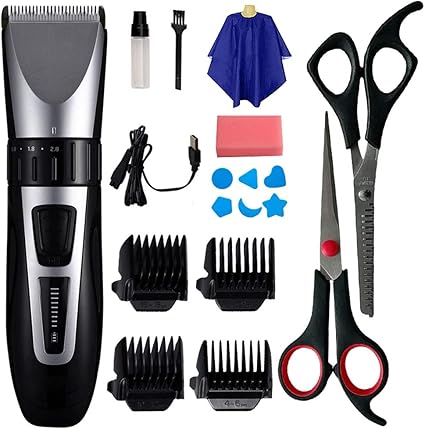 Cordless Men S Hair Clipper 0 8 2 8mm Adjustment Novice Limit