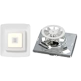 Broan-NuTone&reg; Bath Fan Replacement Kit with 50 CFM Motor and LED/Bluetooth Speaker Cover