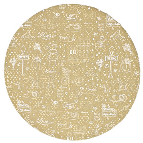 Zoie + Chloe 100% Cotton Fabric Bowl Covers - 3 Pack