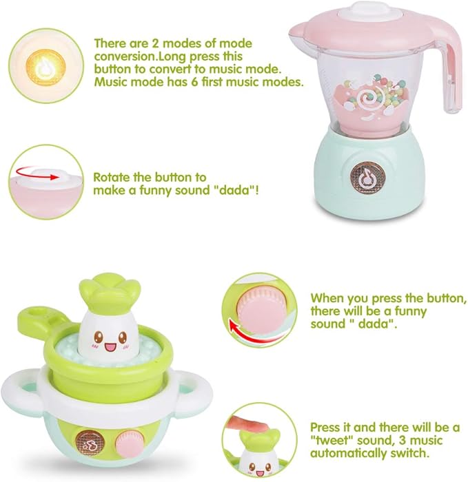 Gizmovine Jeux Enfant 3 Ans Jouet Cuisine Pour Enfant Jouets De Role Play Set Pour Fille Garcon 2 3 4 5 Ans Bazis Az