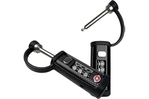 LAFENLIN TSA Approved Firearm Travel Case Locks, Gun Case Hard Pistol Cases Lock Gun Carrying Case Lock, Cut-Proof Case TSA Padlocks for Rifles/Revolver/Handgun/Camera Hard Cases