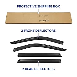 Window Visors Rain Guards for 2021 2022 2023 2024