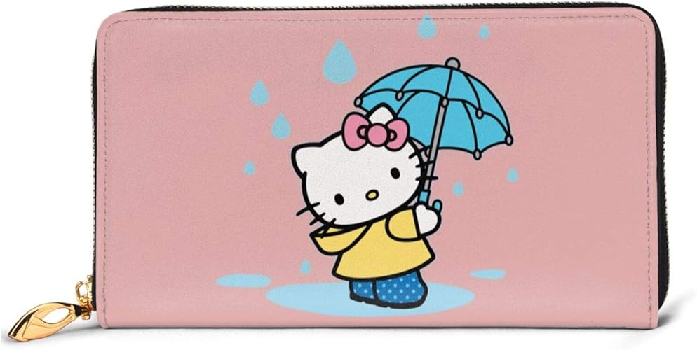 傘を持つハローキティ 財布 本革 大容量 おしゃれ かわいい レディース 長財布 小銭入れ 財布 Amazon