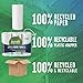 Seventh Generation 100% Recycled Paper Towels, 2 Ply, 140 Sheets, 6 Rolls