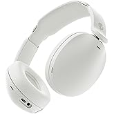 Skullcandy Hesh 360 Wireless Over-Ear Bluetooth Headphones, Up to 100 Hours Battery, Noise Isolating Fit, Flat-Folding Collapsible Design, Microphone iPhone Android - Bone