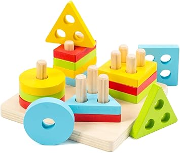 wooden shapes for kids