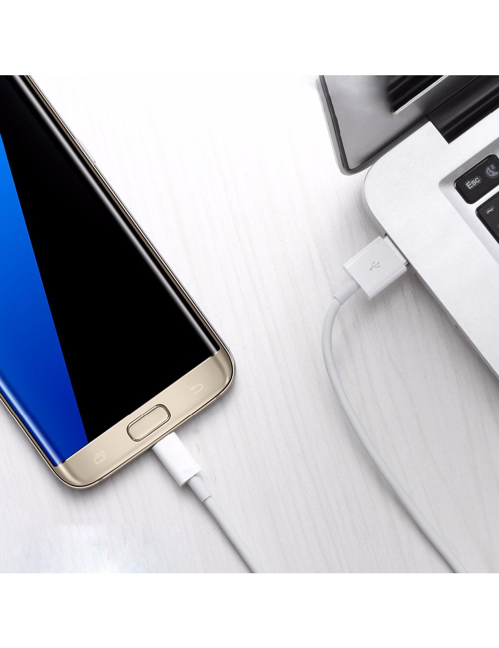 IQIYI Apple MFi Certified Lightning to USB Sync Charger Cable (0.25m Micro)