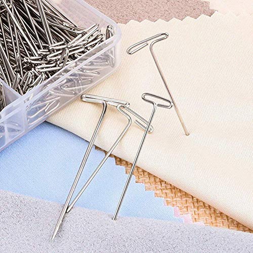 TopWigy 150 Pieces TPins for Wigs Blocking Knitting Sewing Hair