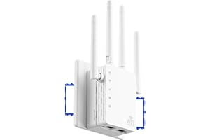 2025 WiFi Extenders Signal Booster with Dual Band 5GHz/2.4GHz, Long Range Up to 13888 sq. ft & 150+ Devices, Internet Extende