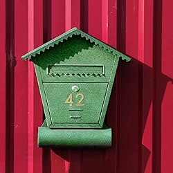 Pack of 20, Self Adhesive Golden Waterproof Mailbox