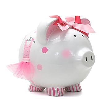 baby girl piggy bank