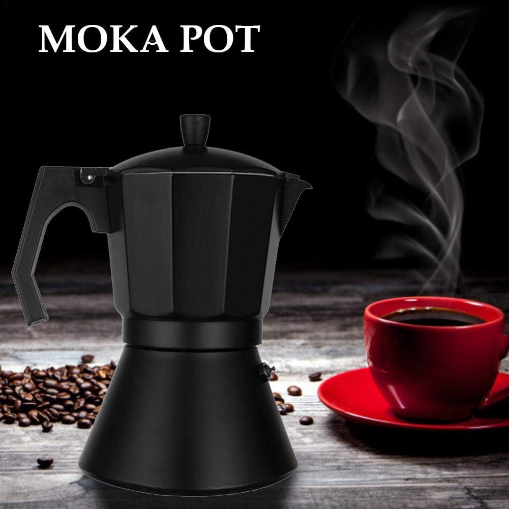 Classic Italian Style 3 Espresso Cup Moka Pot Easy to Operate & Quick