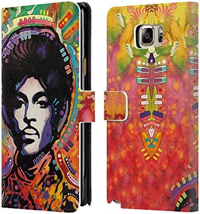 Official Dean Russo Prince Iconic 2 Leather Book Wallet Case Cover For Samsung Galaxy Note5 / Note 5