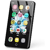 144GB MP3 Player with WiFi & Bluetooth, 4.02” IPS HD Touch Screen, MP4 Player with Speakers, Music Player for Kids, Android Music Player Preloaded with Spotify, Deezer, Play Store