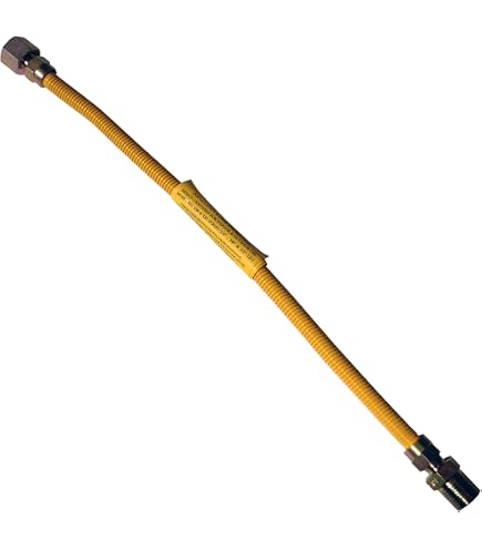Eastman Gasleitungsanschluss – Flexibel, Edelstahl, Für Erdgas & Propan, 91,4 Cm