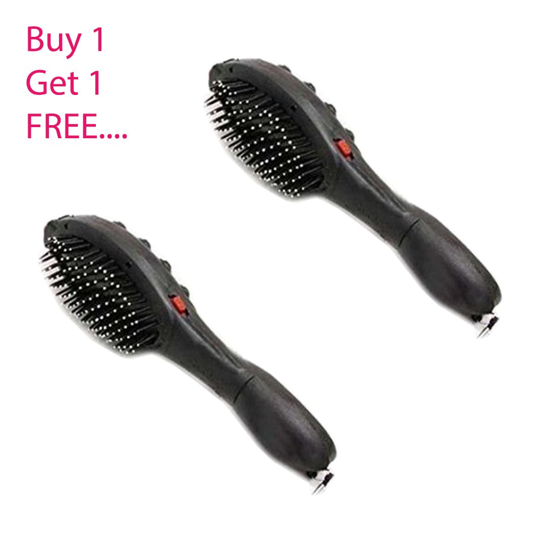 Italish Professional Hair Brush Anti Scale Auto Massager