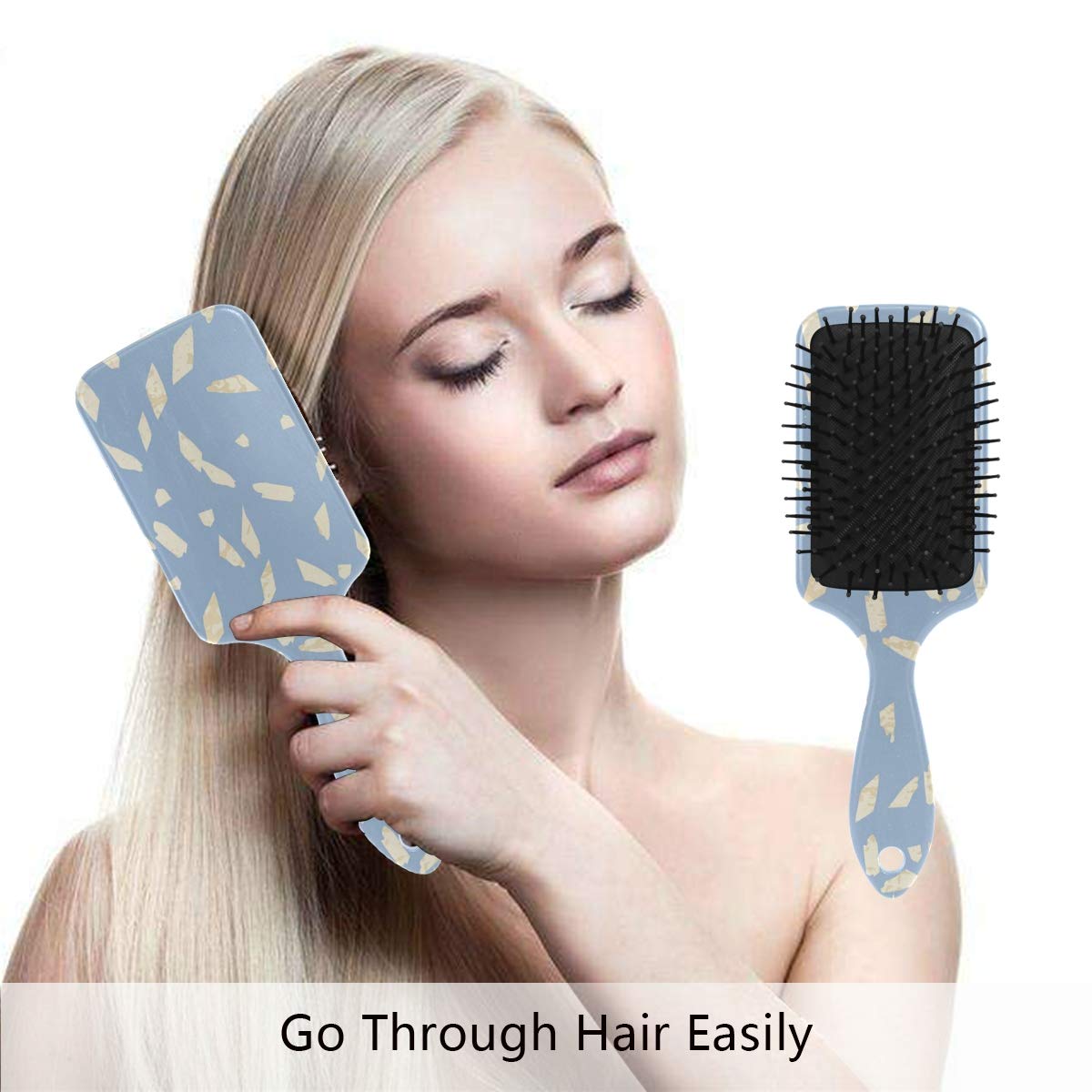 Amazon Com Hair Brush Natural Boar Bristle Hairbrush Trendy Chic