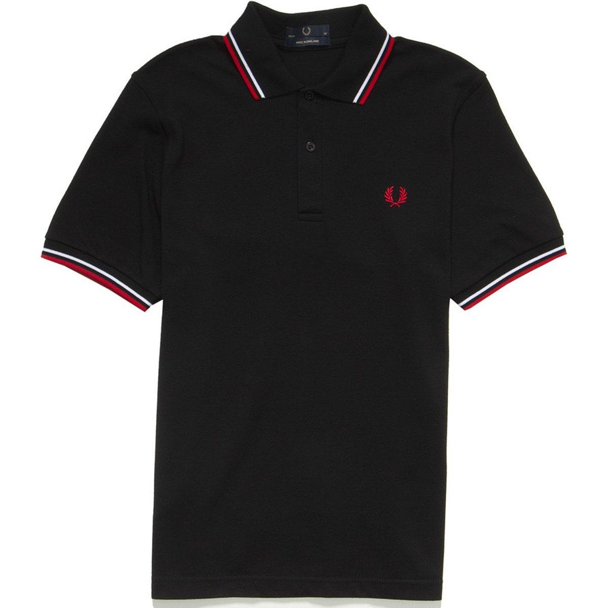 Fred Perry Mens M12 Original Twin Tipped Polo Shirt (Mens 46/XXLarge